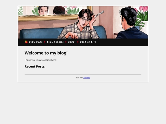 blog screenshot