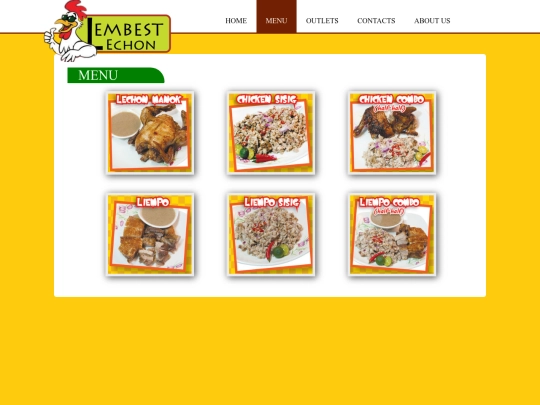 menu screenshot