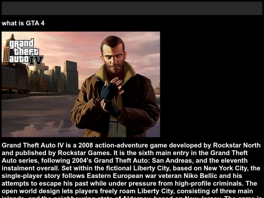 whatisGTA4 screenshot