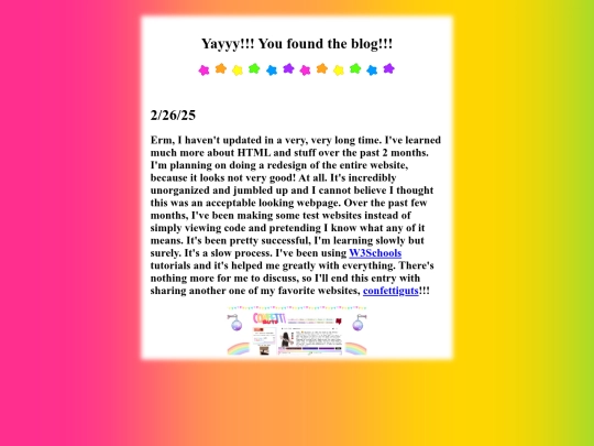 blog screenshot