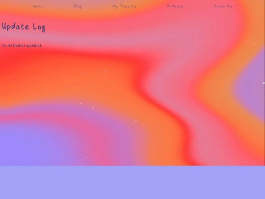 updates screenshot