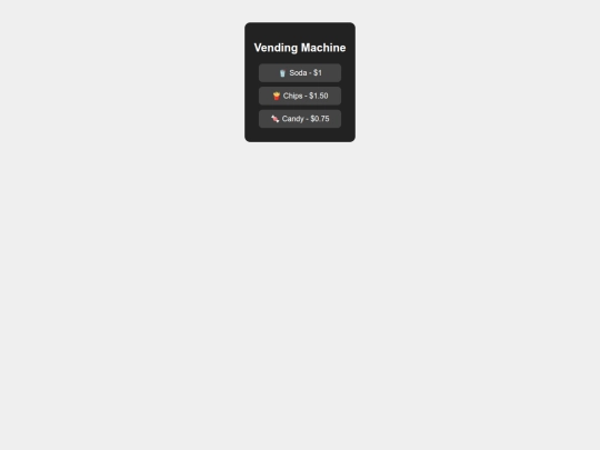 vending-machine screenshot