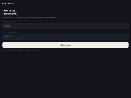 MONEYWISE screenshot