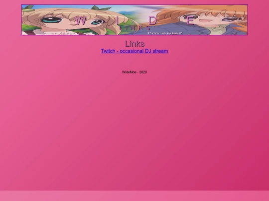 links screenshot