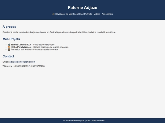 index screenshot