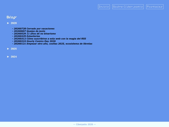 blog screenshot