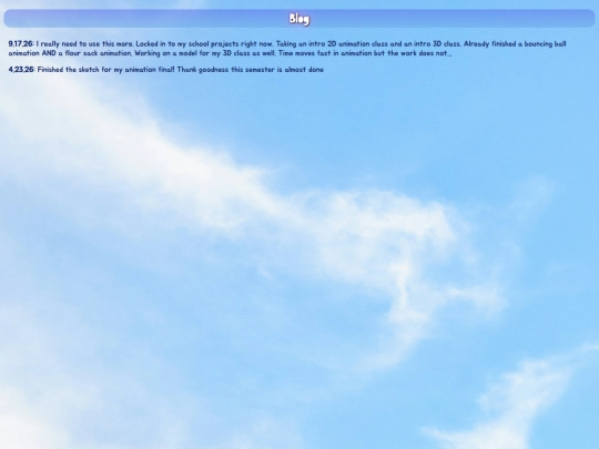 blogpage screenshot