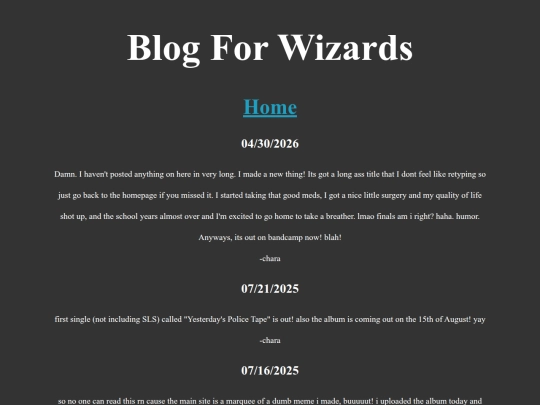 blog screenshot