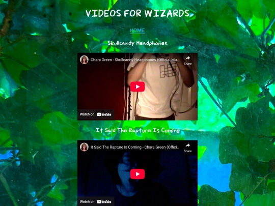 videos screenshot