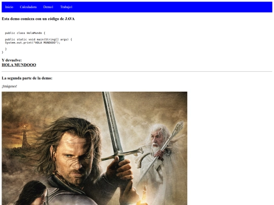demo1 screenshot