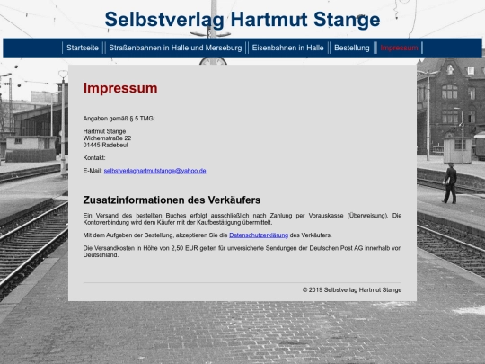 impressum screenshot