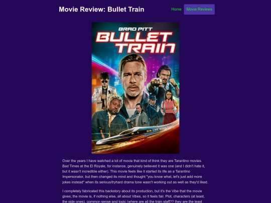 movies/bullettrain screenshot