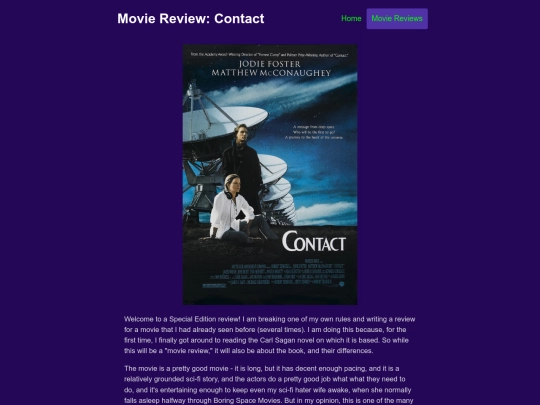 movies/contact screenshot