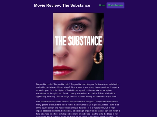 movies/substance screenshot
