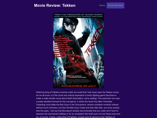 movies/tekken screenshot