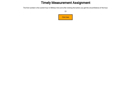 TimelyMeasuresAssignment screenshot