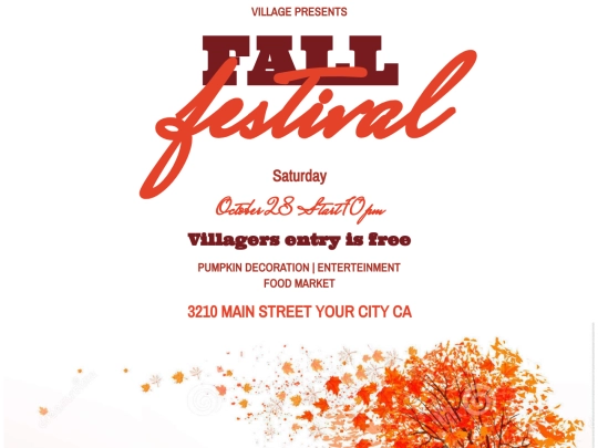 FallFestivalPoster screenshot