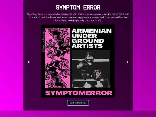symptom screenshot