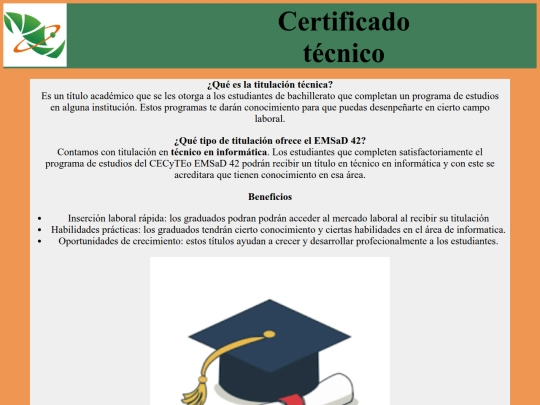 titulacion screenshot