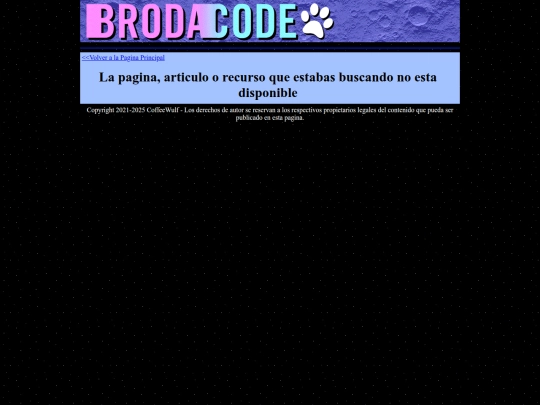 not_found screenshot
