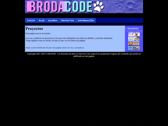 proyectos screenshot