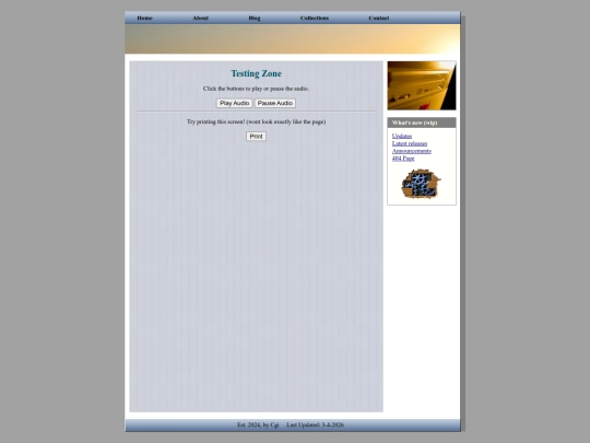 test-zone screenshot