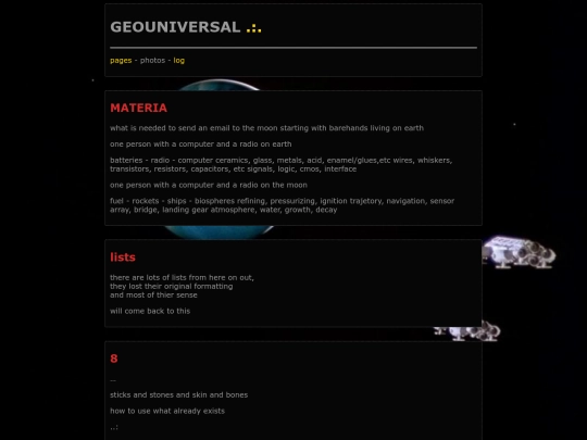 materia screenshot