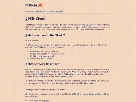 en/mdk_about screenshot
