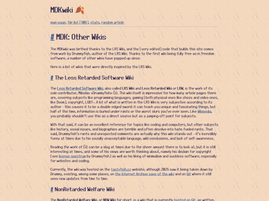 en/mdk_other_wikis screenshot