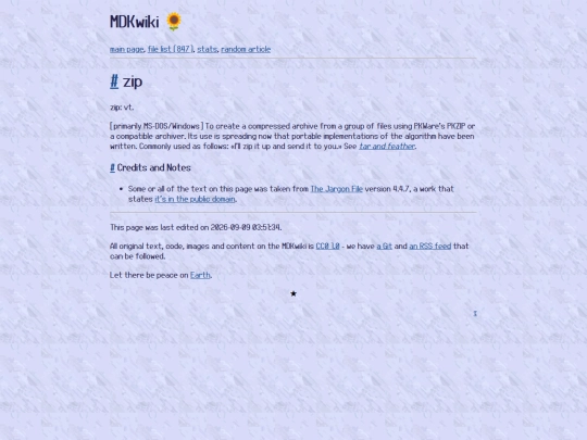 en/zip screenshot