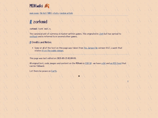en/zorkmid screenshot