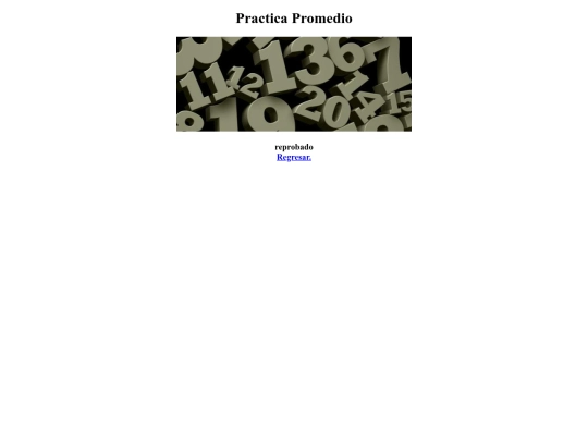 Promedio screenshot