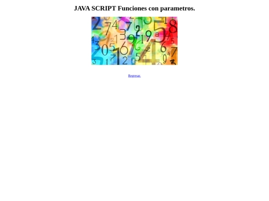 funcionconparametros screenshot