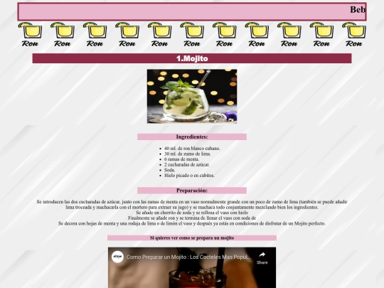 proyecto/ron screenshot