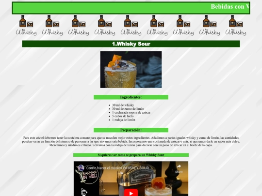 proyecto/whisky screenshot