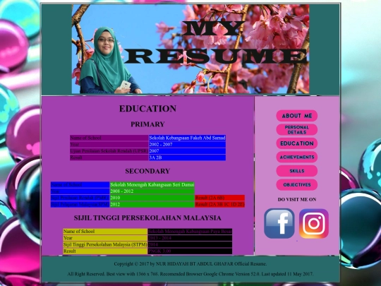 education screenshot