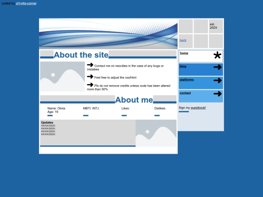 layouts/bluegrey screenshot