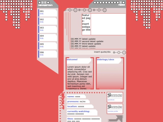 layouts/redretro screenshot