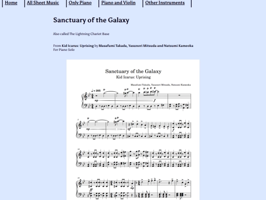 Arrangements/SanctuaryoftheGalaxy screenshot