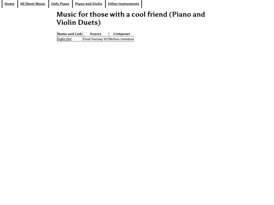 pianoandviolin screenshot