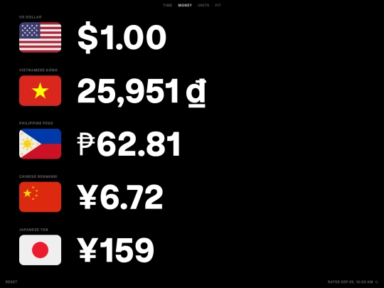 convert/money screenshot
