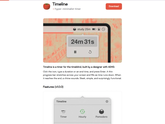 timeline screenshot