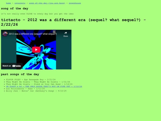 song screenshot
