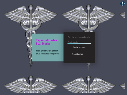 sesion/login screenshot