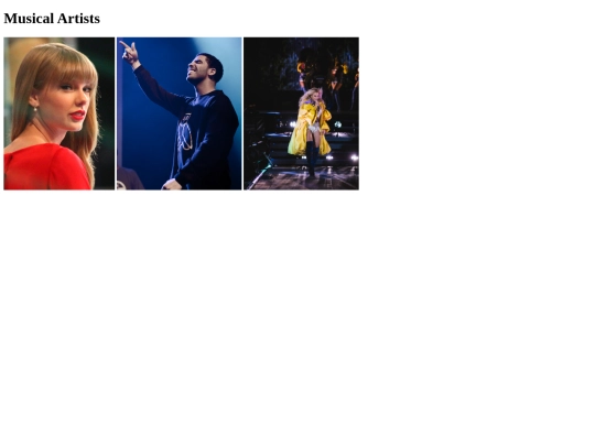 StarterGallery-MusicArtists screenshot