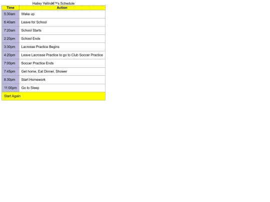 StylishScheduleAssignment screenshot