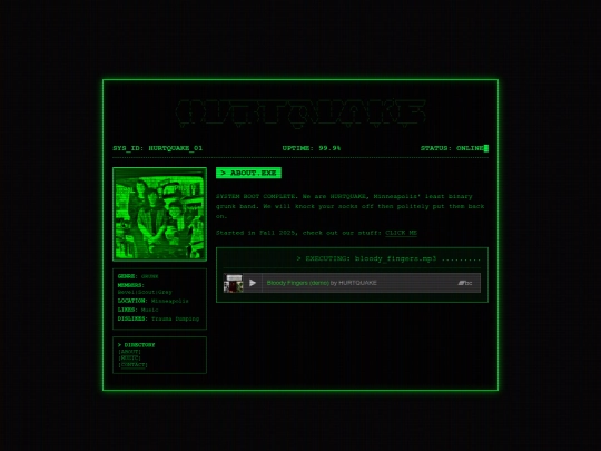 index screenshot