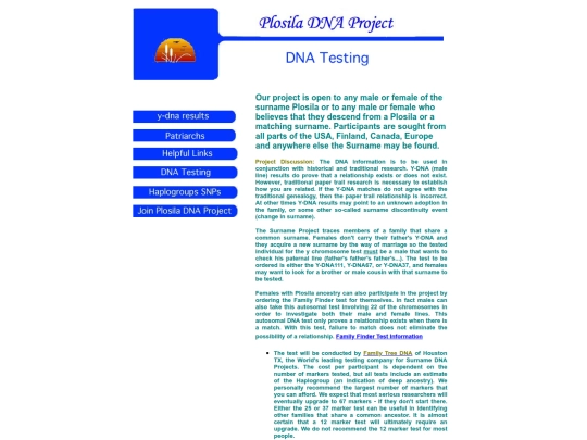 DNA_testing screenshot