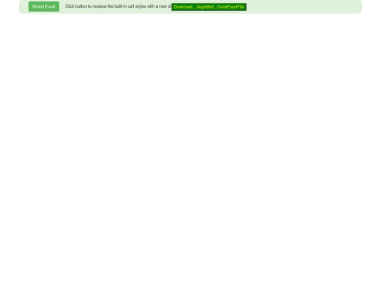 00001ALLHTMLFILES/0001/MSExcelToWebPage/DownloadExcel screenshot