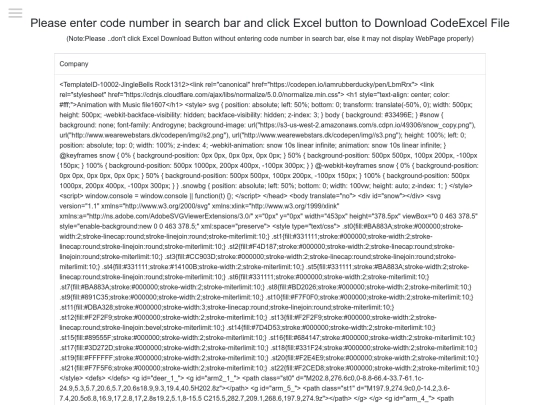 00001ALLHTMLFILES/0001/MSExcelToWebPage/DownloadExcel7 screenshot